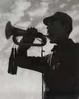 八路军司号员，冀中 Eighth Route Army bugler, Central Hebei