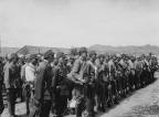 沙岭伪警投降，河北张家口 Shaling puppet police in surrender, Zhangjiakou, Hebei