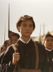北京女民兵(上海彩色胶卷测试拍照)，北京 Beijing militiawomen (tested photograph using Shanghai color film), Beijing
